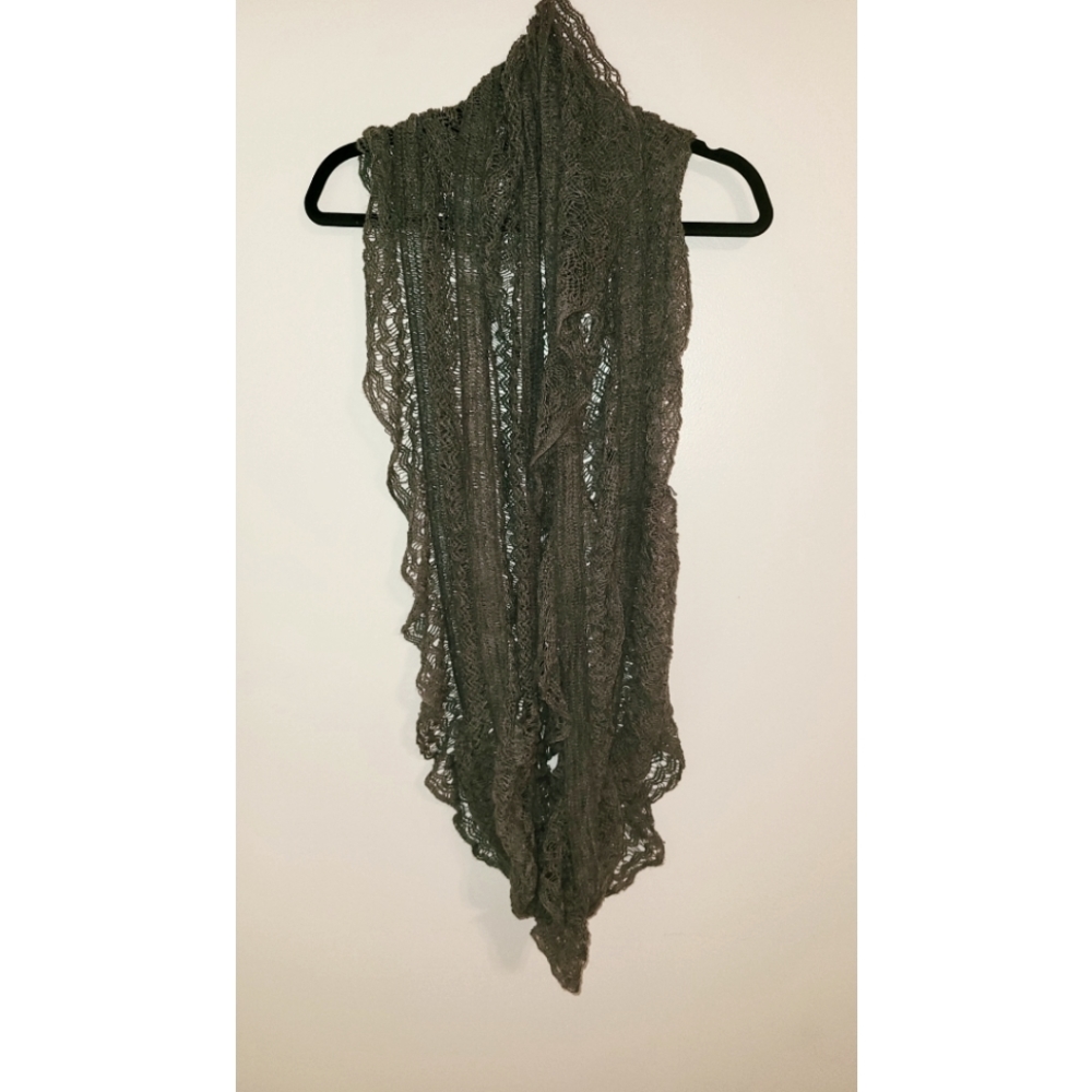 Large Lace Circle Scarf